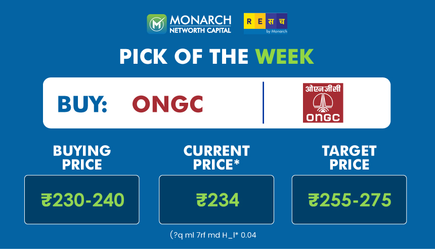 ONGC Ltd.- Stock Investment Idea Weekly Pick